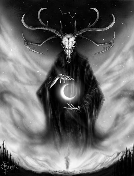 In the pale moonlight (redraw)